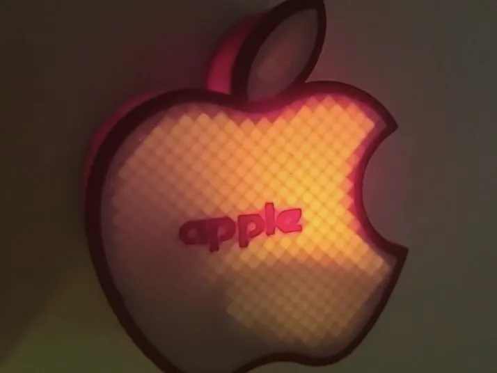Apple Led Sign Apple Led sign - Free 3D Print Model - MakerWorld