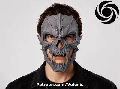 Skeleton Mask Wearable Cosplay