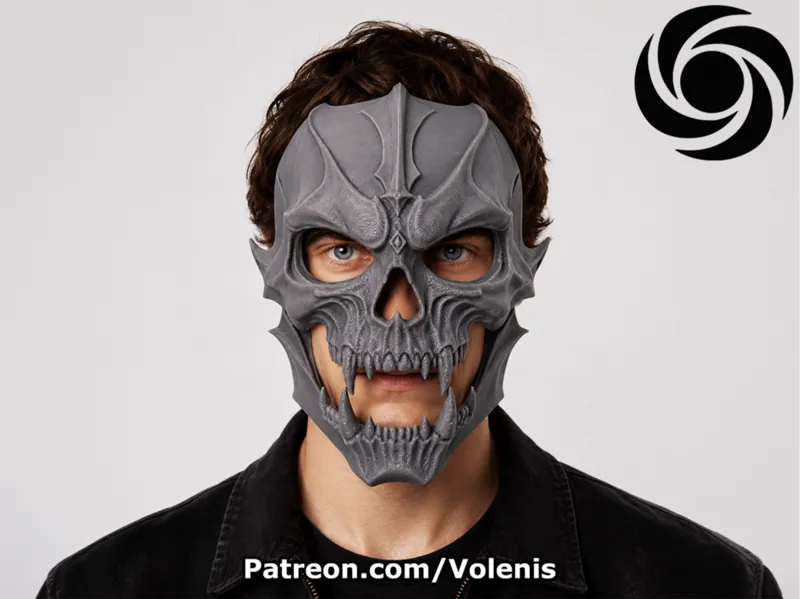 Skeleton Mask Wearable Cosplay