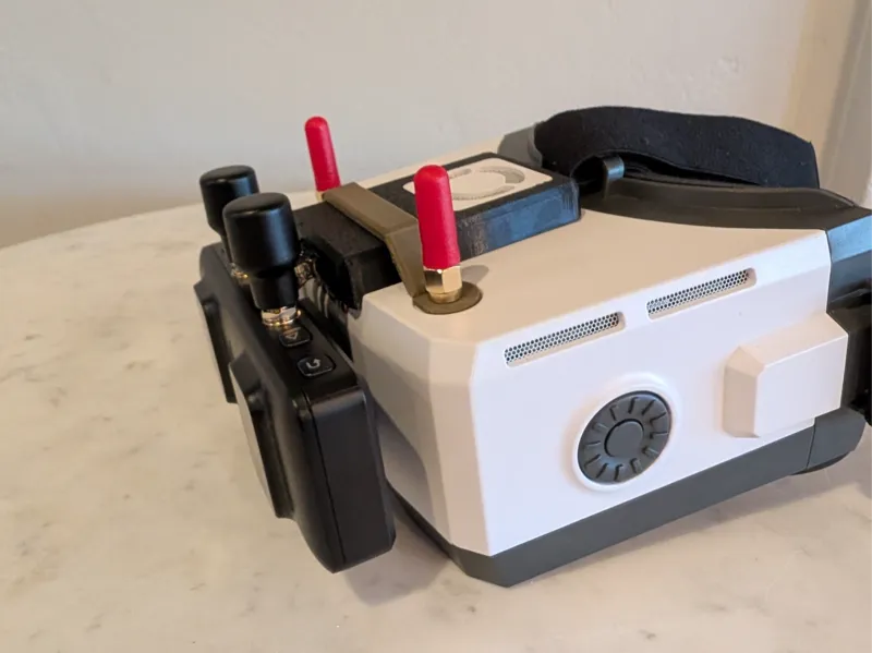 Walksnail VRX mount for HDZero BoxPro