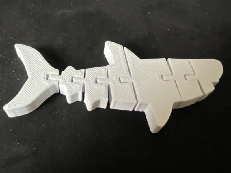 Cute flexi Shark Articulated Fidget