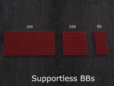 Supportless BBs | 50, 100, 200