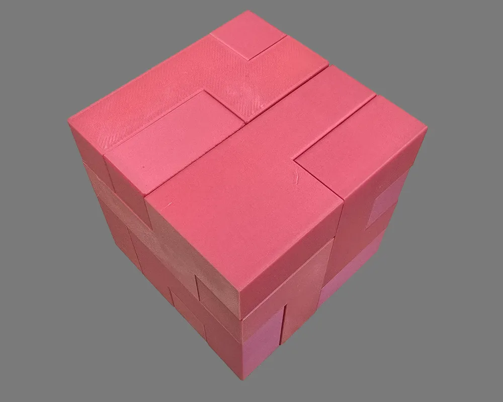 Puzzle Cube - interlocking by timo1235 MakerWorld: Download Free 3D Models