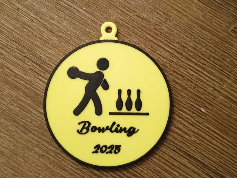 Bowling medal