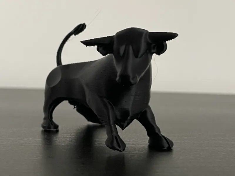 Bull statue