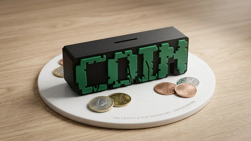 Customizable Minecraft Style Pixel Coin Bank with - Free 3D Print Model ...
