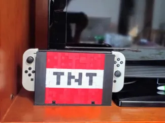 Decoración Minecraft para NintendoSwitch 1era part