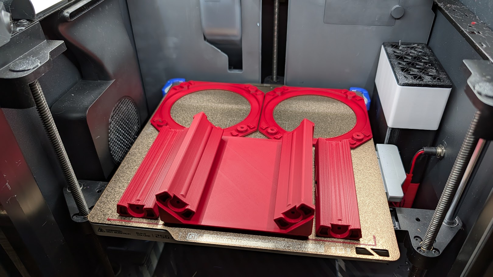Miniatura 2 do modelo 3D 3x3 Cable/Wire Spool Holder for Gridfinity