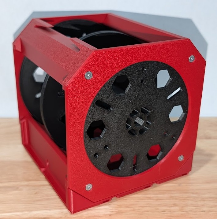 Miniatura 1 do modelo 3D 3x3 Cable/Wire Spool Holder for Gridfinity