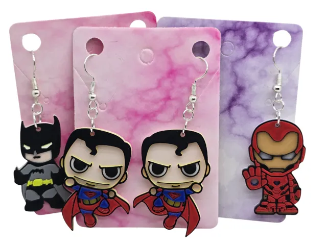 Super Hero Earrings