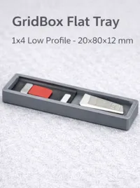 0.2mm layer, 2 walls, 15% infill 20x80x12mm