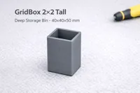 0.2mm layer, 2 walls, 15% infill 40x40x50mm