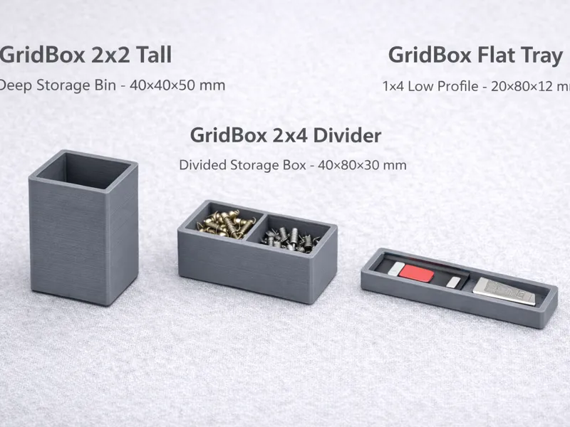 Aufbewahrungsbox/Schreibtisch Organizer Varianten