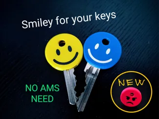 Smiley - key cover