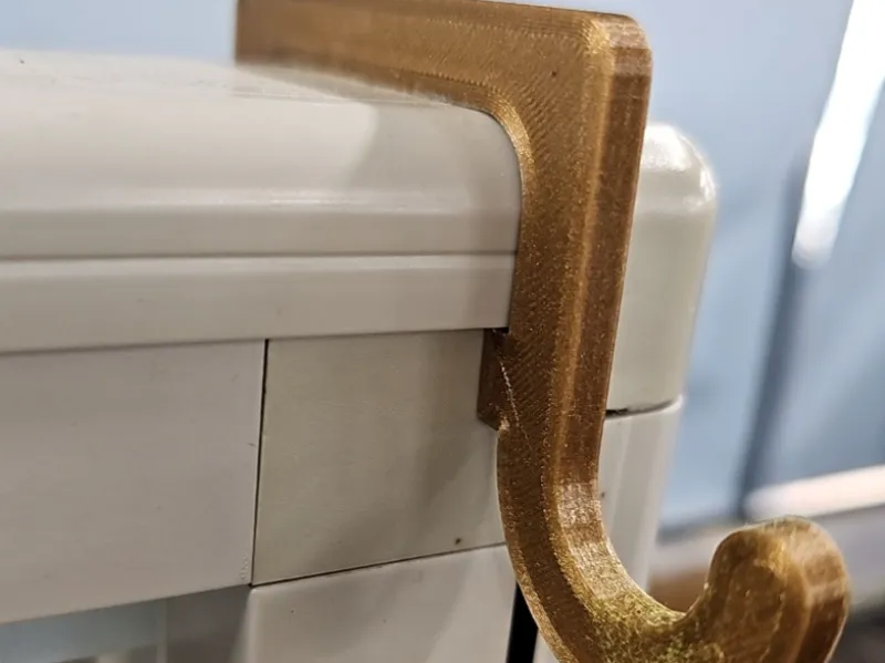 Office Partition Thin Hook