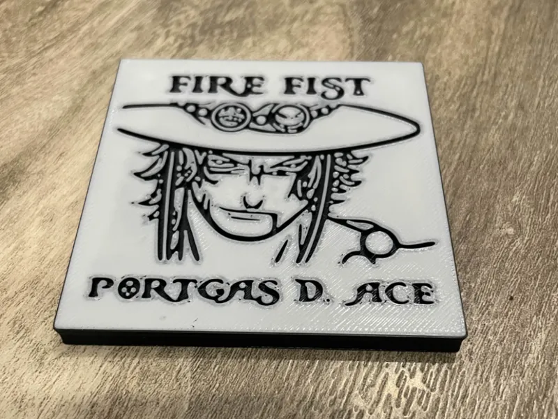 Portgas D. Ace Coaster | One Piece