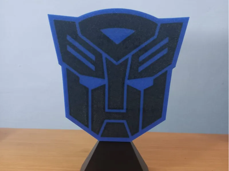 Transformer auto bot light with stand
