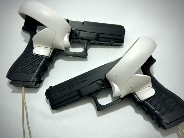 Pistol Grip Quest 2 VR 17 Meta - Full Grip