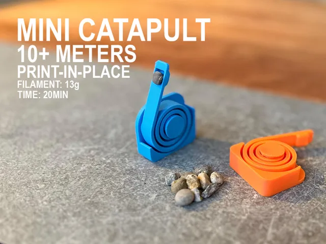 Print in place Catapult