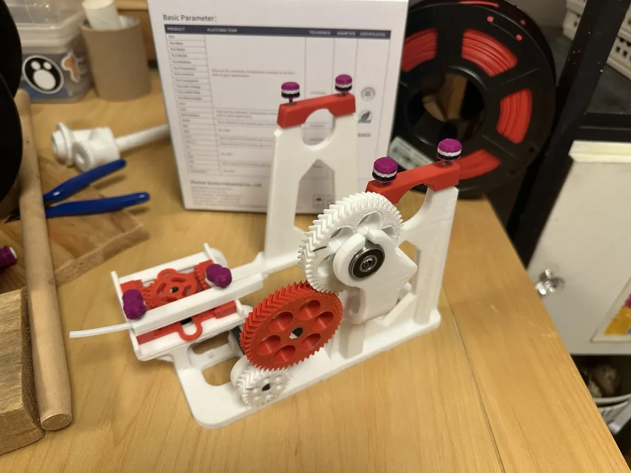 COVER FOR Filament Spool Remixed by muimoon - MakerWorld