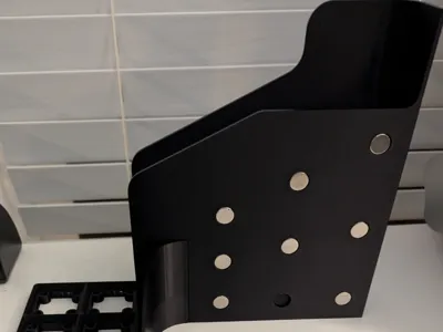 P1S Modular Poop Chute with Gridfinity Base