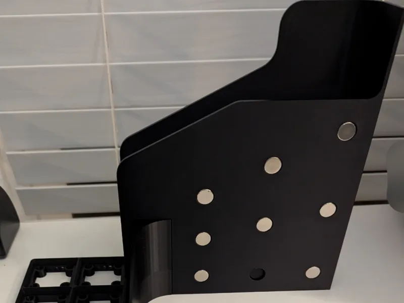 P1S Modular Poop Chute with Gridfinity Base