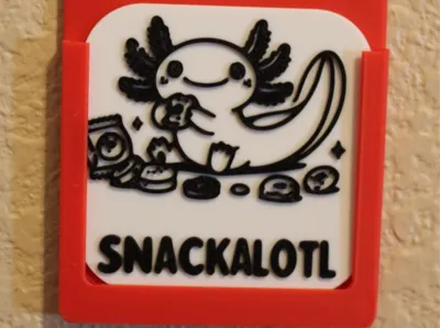 Snacks-alotyl wall holder