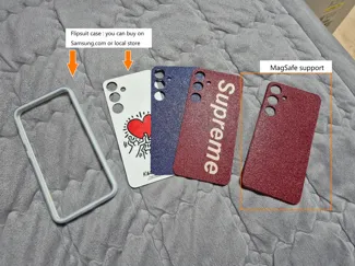 Samsung Galaxy S24+ Flipsuit pad_MagSafe Support