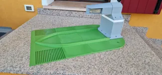 Arduino robotic lawnmower charging base