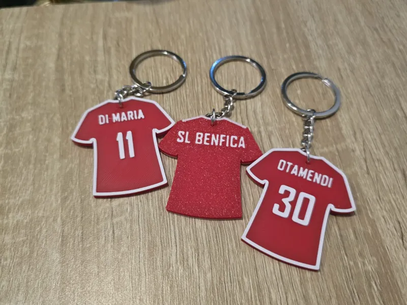 SL Benfica Keychain - Custom Name