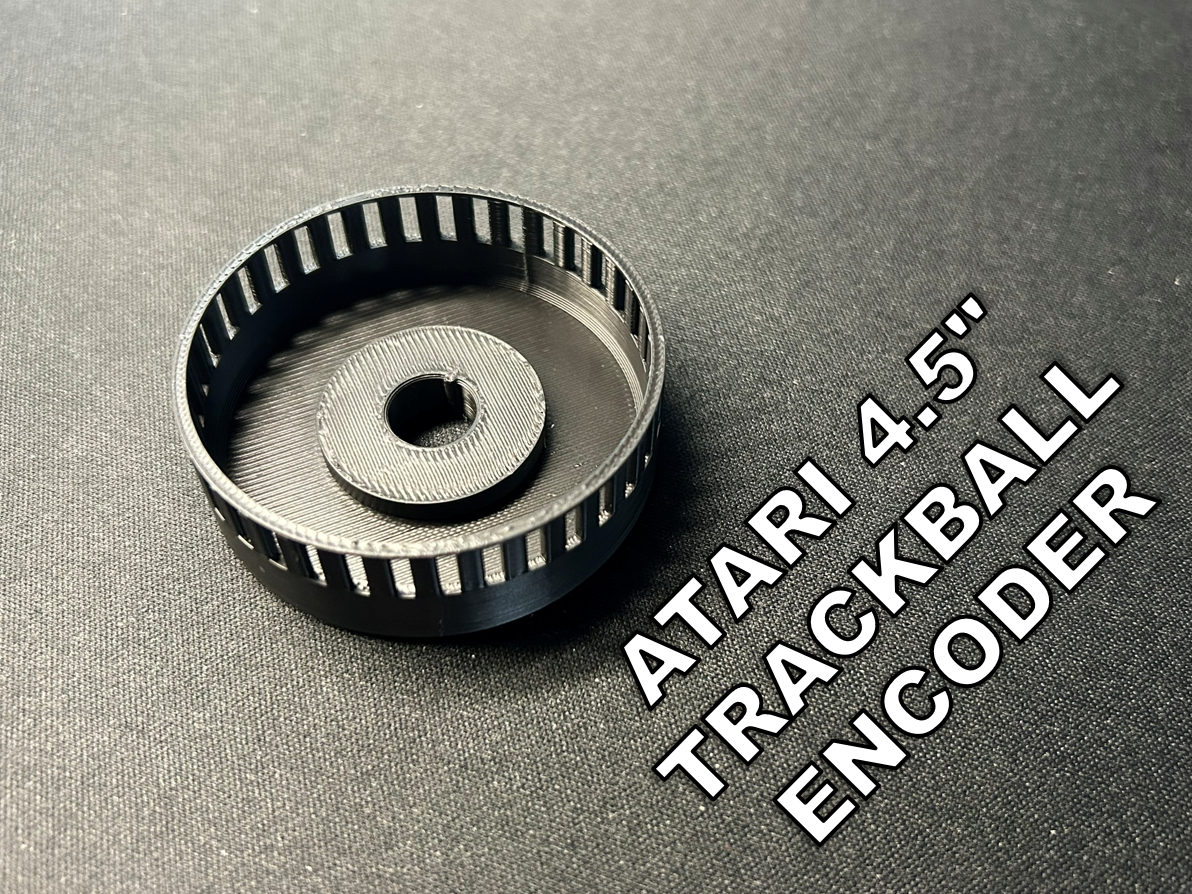 Atari 4.5" Trackball Optical Encoder Wheel
