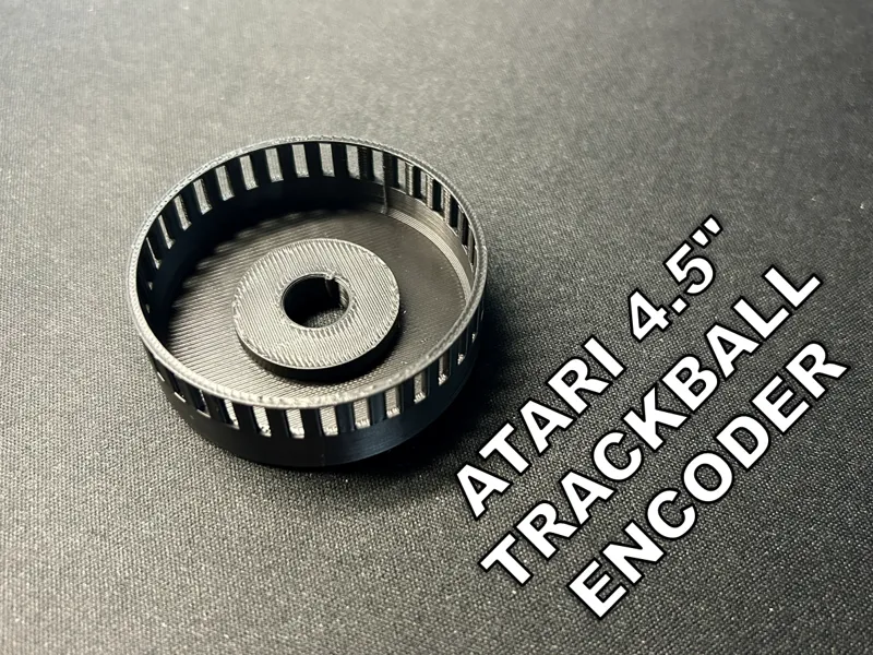 Atari 4.5" Trackball Optical Encoder Wheel