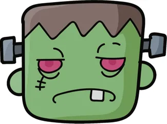 Frankenstein keychain