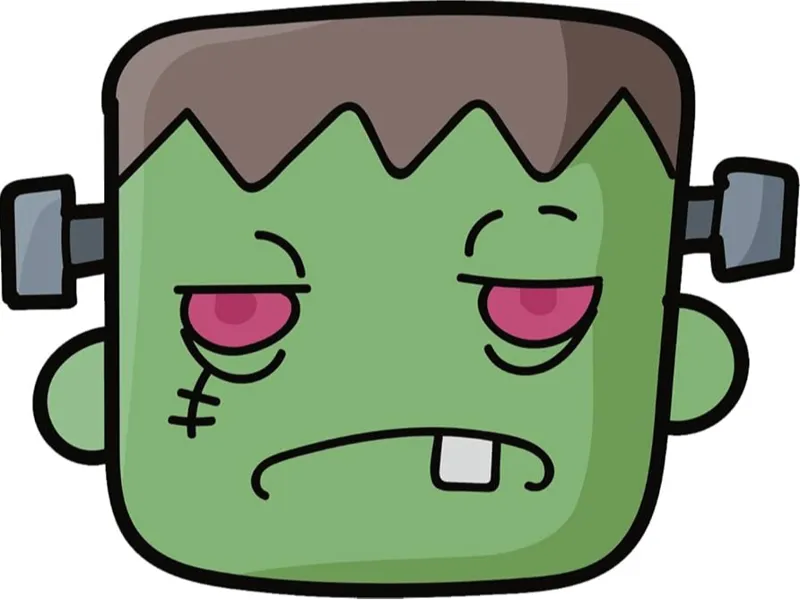 Frankenstein keychain