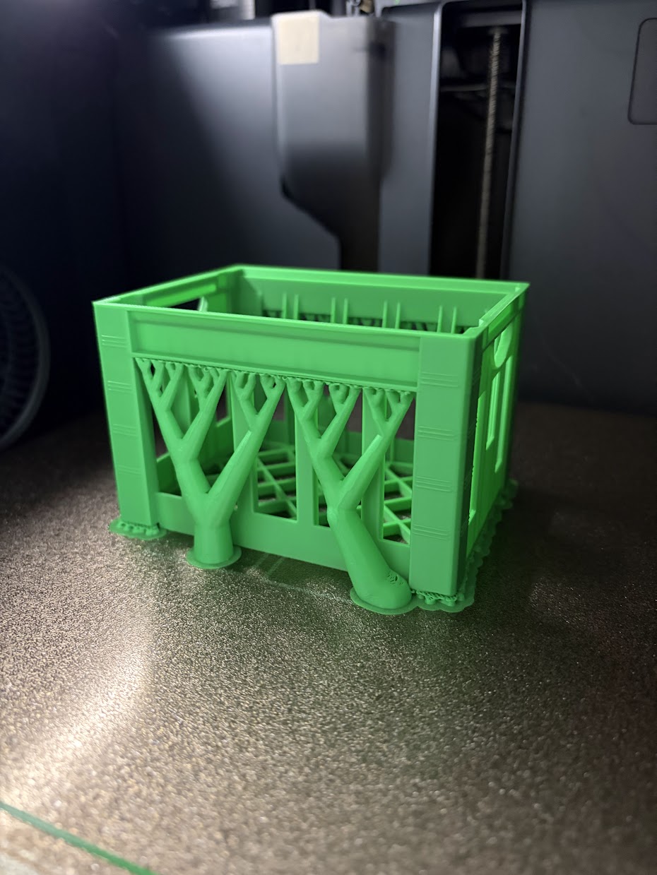 Arla Milk Crate / Stackable Storage Box 1:4 - 1