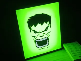 lightbox Hulk