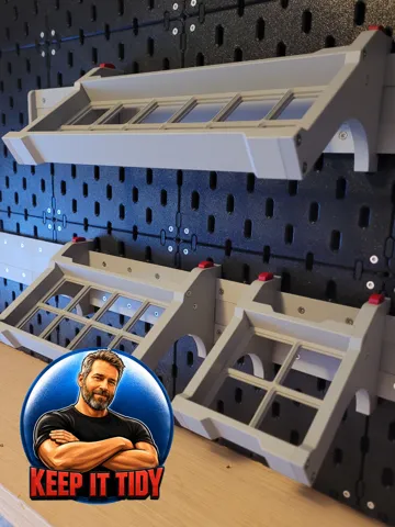 Modelo para impresión 3D: ModuRail Gridfinity 35 degree Base — vista de referencia 2