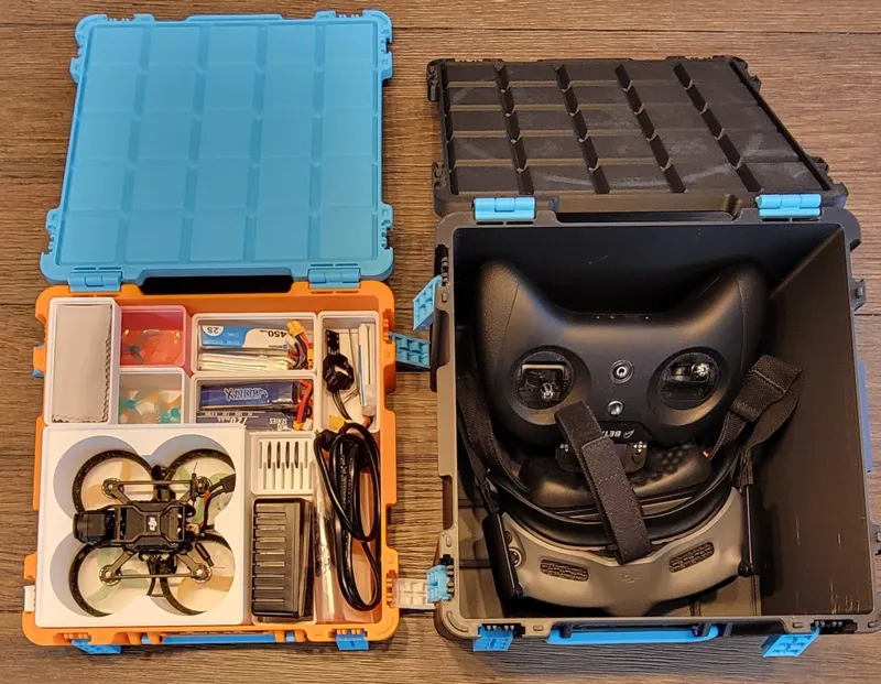 Gridfinity Rugged Box and custom Bins