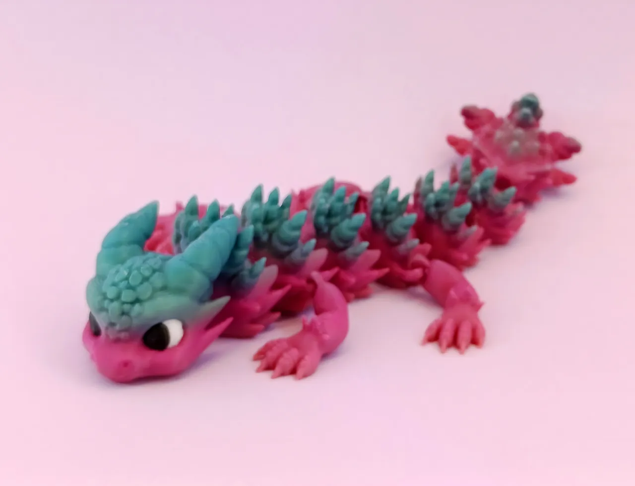 Articulated Bristleback Dragon view 2