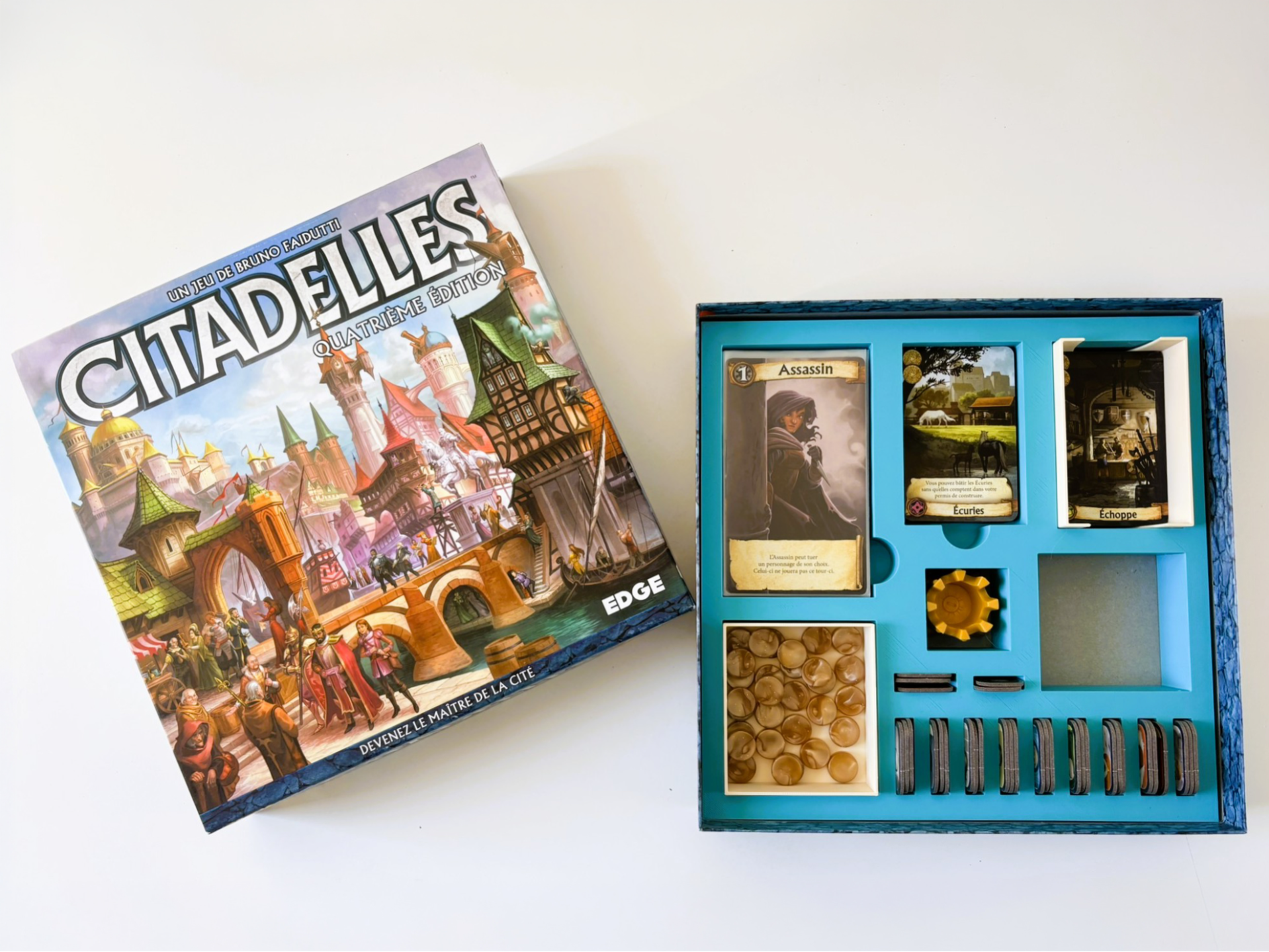 Insert Citadelles 4ème édition (grande boîte)