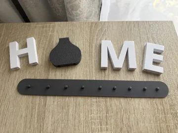 Jarrón decorativo: HOME Sign with Vase – Japandi Style Decor — vista de referencia 5