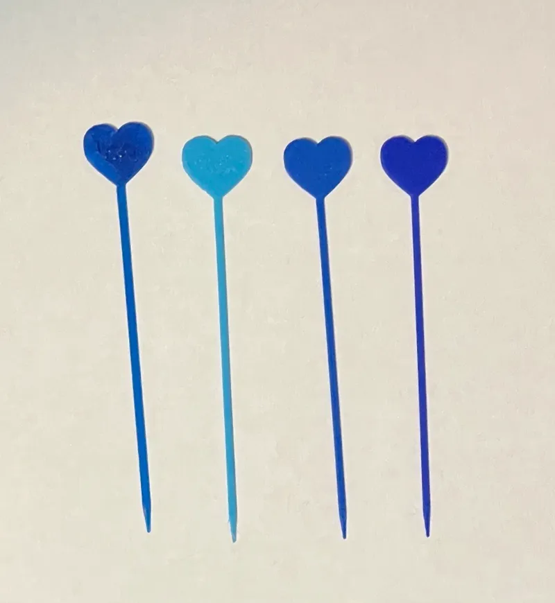 Heart Cocktail Toothpick