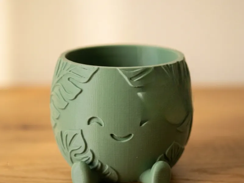 Kawaii Smiling Pot