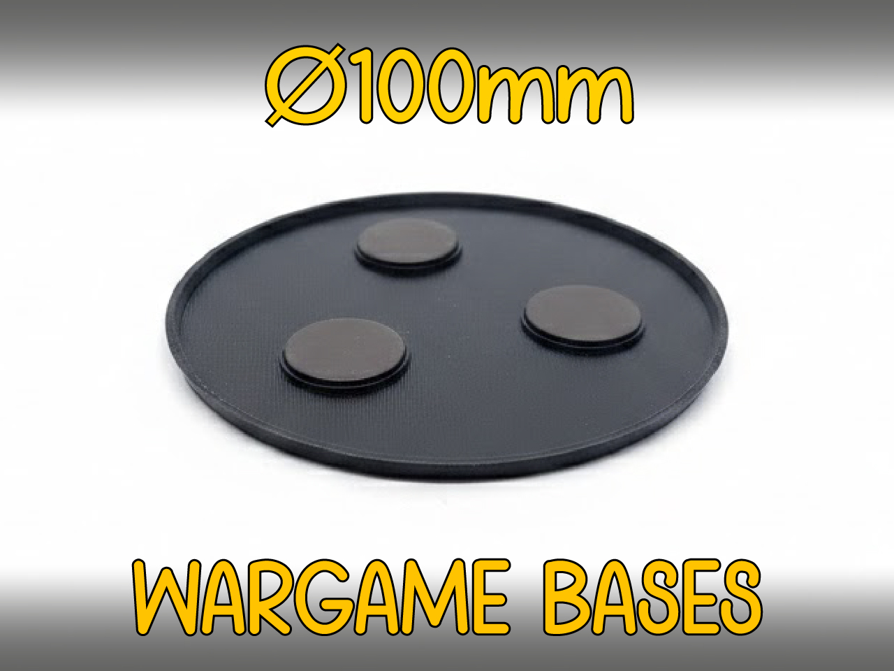 Wargaming Bases Magnet | 100mm miniature