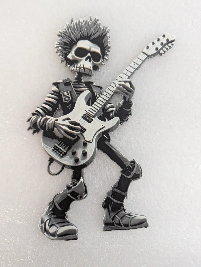 Skeleton Guitar