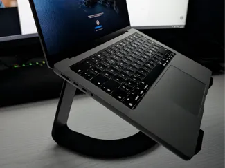 Modern designer notebook stand