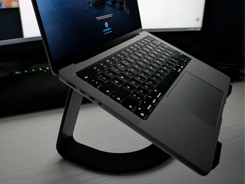 Modern designer notebook stand