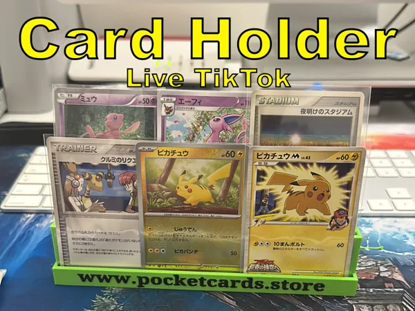 Présentoir de cartes pour lives et collections