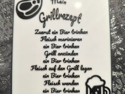 BBQ Recipe Sign