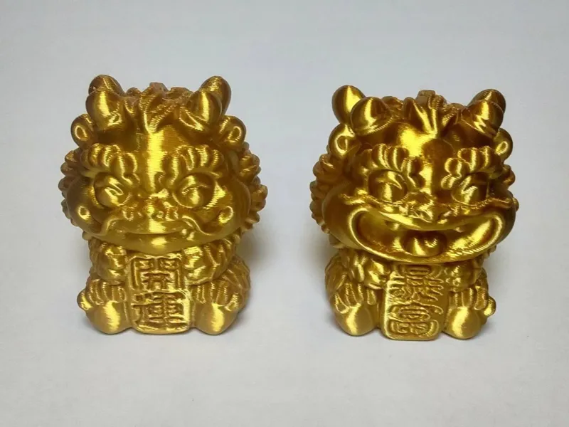 开运暴富醒狮（优化牙齿）